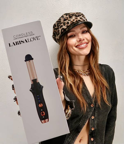 Unplugged: Cordless Travel Curl & Straightener Iron