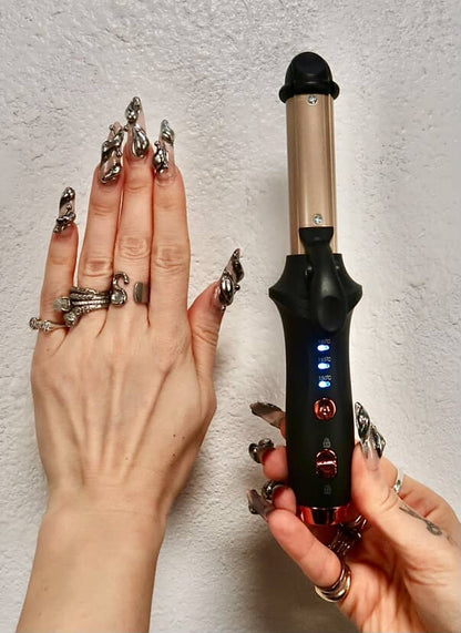 Unplugged: Cordless Travel Curl & Straightener Iron