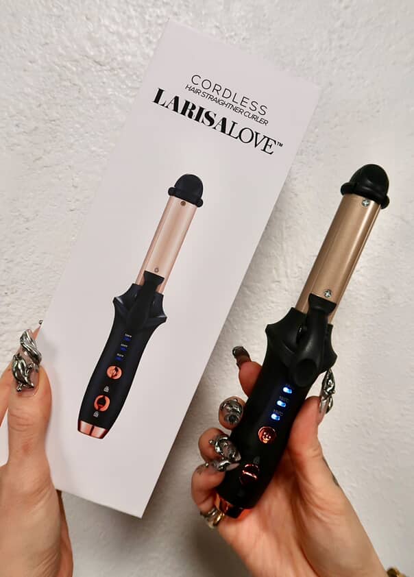 Unplugged: Cordless Travel Curl & Straightener Iron