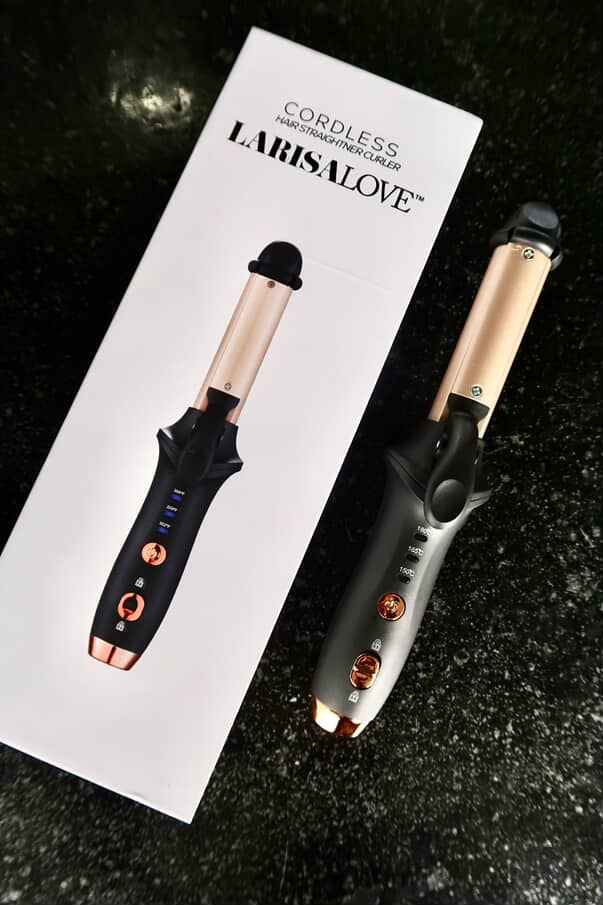 Unplugged: Cordless Travel Curl & Straightener Iron