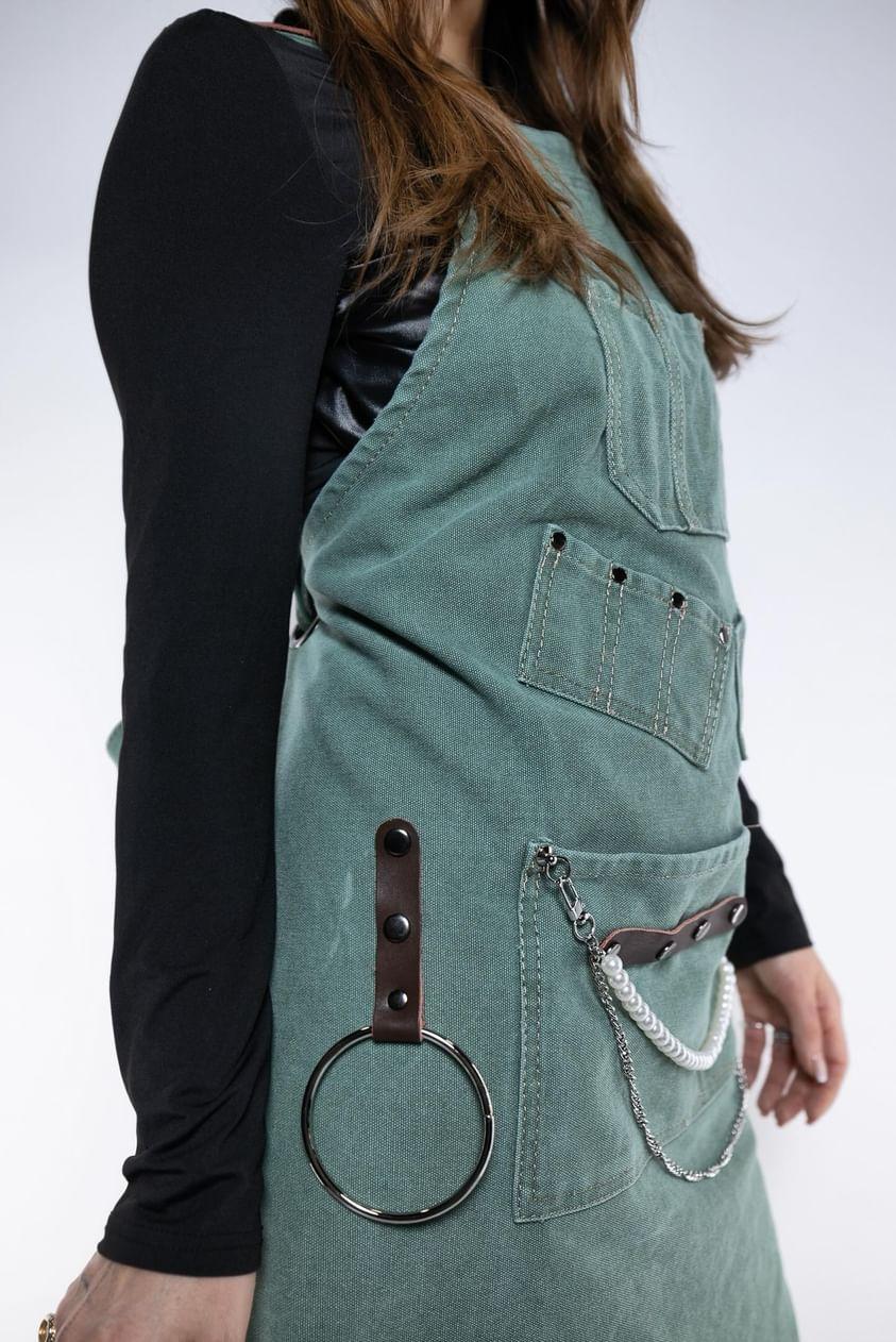 The Sage Canvas Collection Apron