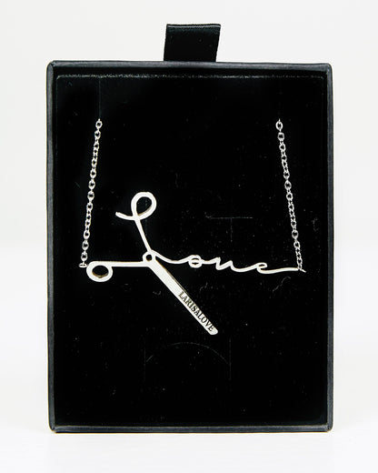 The Valor Collection: Silver Necklace