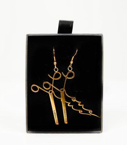 The Valor Collection: Gold Earrings