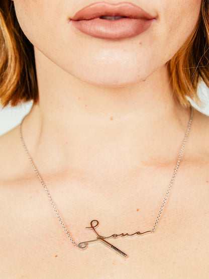 The Valor Collection: Silver Necklace